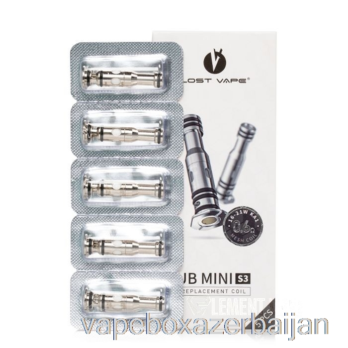 Vape Azerbaijan Lost Vape UB Mini Replacement Coils 0.6ohm UB Mini S3 Coils